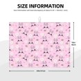 thumbnail image 2 of Fotbe Rabbit Face Alfombrilla de Secado para Cocina con Estampado, 18x24 Pulgadas, 2 of 7
