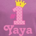 thumbnail image 3 of CafePress - Yaya (Number One) Women's V Neck Dark T Shirt - Women's V-Neck Dark T-Shirt, 3 of 4