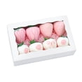 thumbnail image 1 of Cajas para galletas JOHOPACK, 50 unidades, panadería con ventana, 20 x 12 x 5 cm, color blanco, 1 of 7