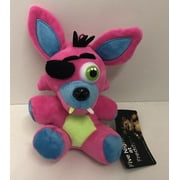 Five Nights At Freddy's Neon Pink Foxy Plush Toy - 6.5"
