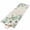 White Green Beige, variant on Daisy Spring Floral Area Rugs 2.7'x5', Washable Small Throw Rugs for Kitchen Bedroom, Eucalyptus Leaves Watercolor Wooden Indoor Outdoor Rug Non-Slip Low Pile Carpet Runner Reversible Floor Mats