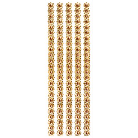 Multicraft Jewel Border Stickers -Gold Pearl Floral | Walmart Canada