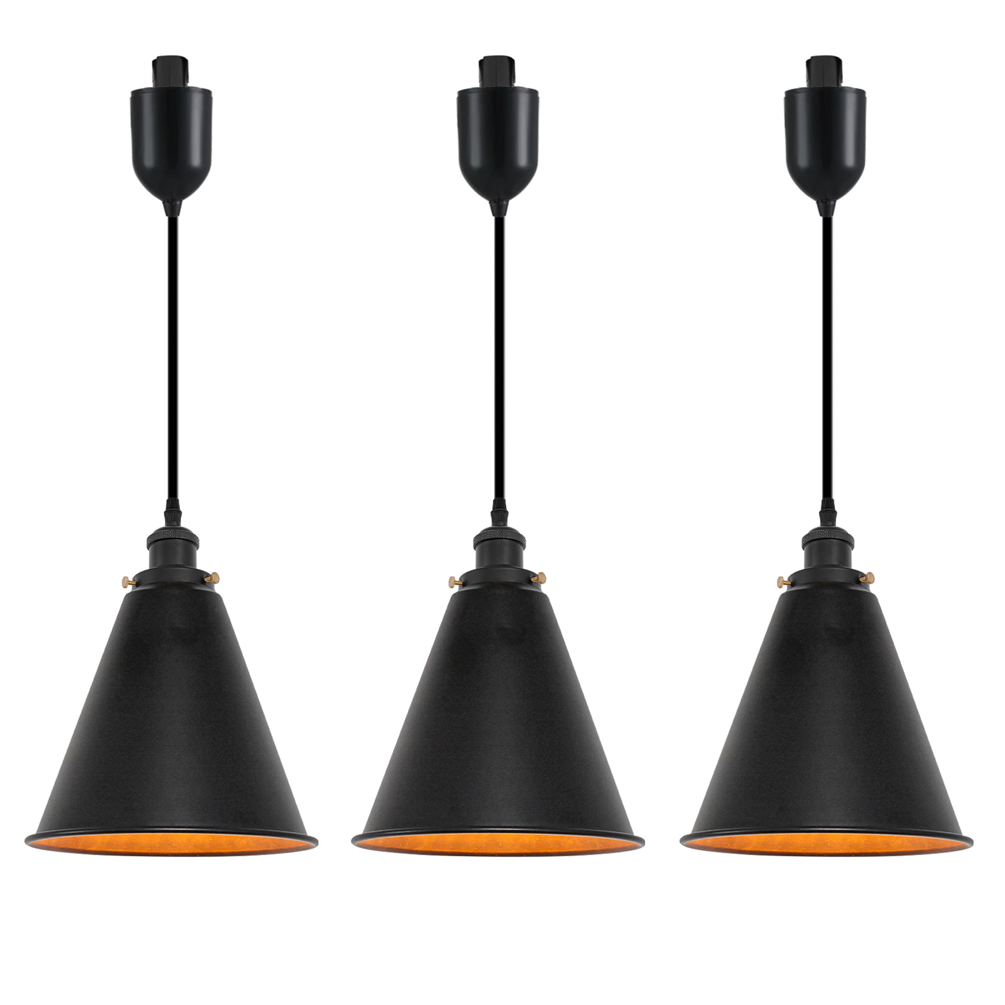 Kiven JType Track Lighting Light fixture, Vintage Metal Juno Track