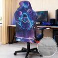 thumbnail image 6 of Whosucclay Astronaut Galaxy Space Print 4 Pcs Gaming Chair Cover with 2 Pcs Armrest Slipcover, Stretchable Elastic Fit Cat Scratch Proof Gaming Chair Seat Cover Decor for Home, Studio, 6 of 8