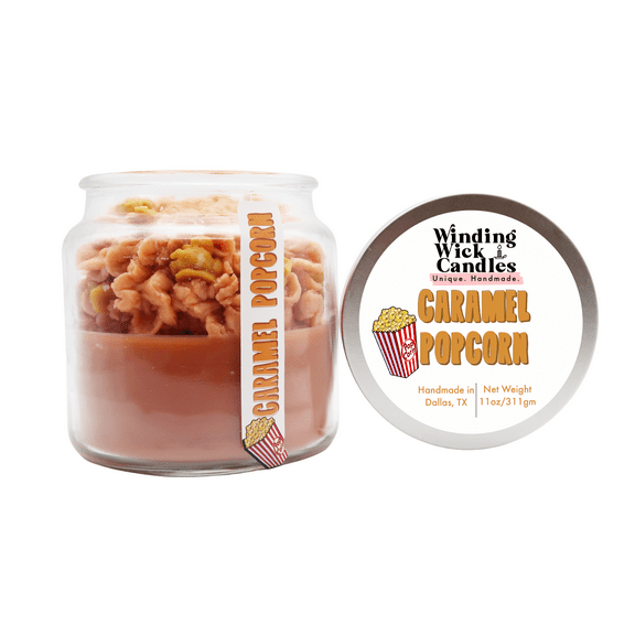 Caramel Popcorn Candle 11oz.