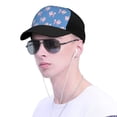 thumbnail image 4 of Yiaed Cute Poodle Dog Print Baseball Cap Dad Hat Polo Style Plain Blank Adjustable Size, 4 of 5