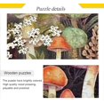 thumbnail image 2 of FREEAMG Watercolor Mushroom Puzzle 500 Pieces - Wooden Jigsaw Puzzles for Family Games - Suitable for Teenagers and Adults, 20.5"x14.9", 2 of 7