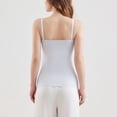 thumbnail image 6 of Maternity Tank Top Women's Sleeveless Nursing T-Shirts with Bra Pad Round Neck Pregnancy Lace Breastfeeding Cami Basic Summer Vests Light Blue L, 6 of 9