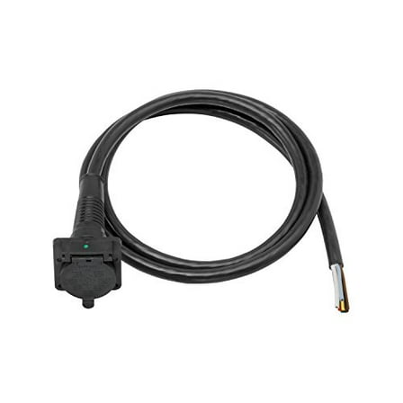 Bargman 7-Way Super Sealed Car End w/ 2' Cable 51-87-002