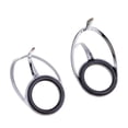 thumbnail image 3 of LOVIVER Prettyia 5pcs Ceramic Eyes Fishing Rod Guide Stainless Diameter 17.8mm, 3 of 7
