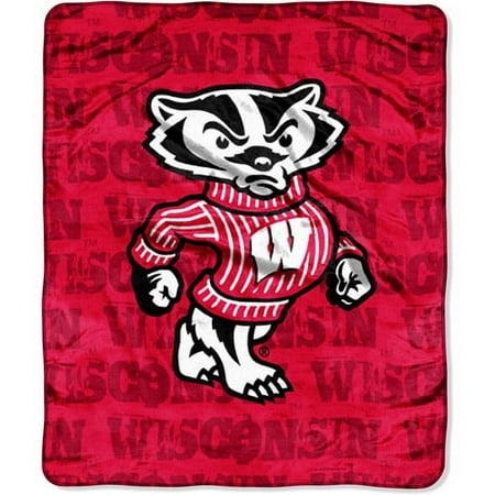 NCAA Wisconsin Badgers 50" x 60" Throw