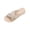 Khaki, variant on Women's Cloth Cross Strap Slide Sandals Casual Comfort Open Toe Summer Shoes for Daily & Beach
