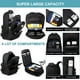 thumbnail image 2 of Mochila con ruedas LIGSAN impermeable de 45 litros para adultos de 17 pulgadas, 2 of 6