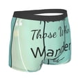 thumbnail image 4 of Uemuo Not All Those Who Wander Are Lost1 Pattern Men's Boxer Briefs,Trunk Anti-Chafing,Comfortable, Durable, and Stylish Underwear-Large, 4 of 9