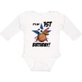 thumbnail image 3 of Inktastic 1st Birthday All Stars Boys Long Sleeve Baby Bodysuit, 3 of 5