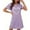 D_Purple, variant on Royisotas Womens Plus Size Nightgowns Gray Sleepshirt CrewNeck ShortSleeve Night Gowns for Womens Casual