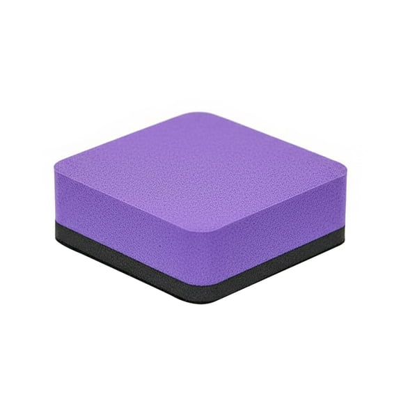 Magnetic Mini Whiteboard Erasers, Dry Erase Board Cleaner Sponge For Office Classroom Home Whiteboard Cleaning(Purple-1.97")