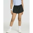 thumbnail image 3 of Real Essentials 4 Pack: Girls 2-in-1 Flowy Shorts with Spandex Liner Youth Butterfly Skirts - Athletic Dance (Ages 4-18), 3 of 6
