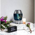 thumbnail image 6 of Dragonfly Small Urns For Human Ashes Keepsake Mom, Mini Urns For Human Ashes Women And Men, Little Blue Cremation Urn For Male, frog Urn For Adults Funeral, 3inch, 6 of 7