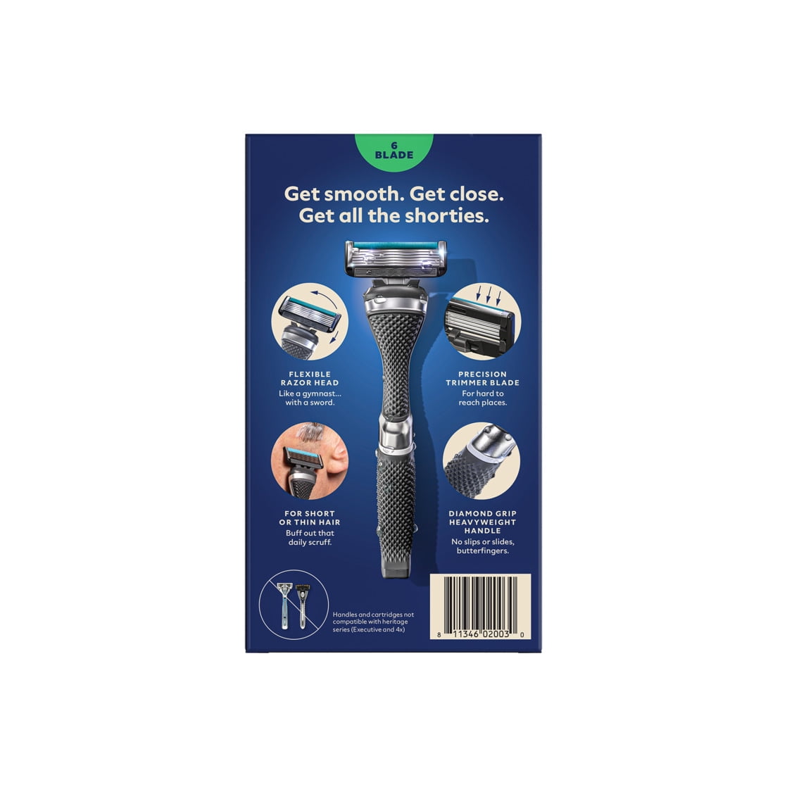 豪華で新しい Dollar Shave 2 with Set Starter Razor 6-Blade Men's Club 食器