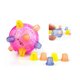 thumbnail image 3 of Music Jumping Dancing Ball Flashing Light Up Music Bouncing Ball Toy for Kids (Random Color, No Battery), 3 of 4