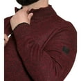 thumbnail image 3 of Duke Mens D555 Cramlington Knitted Quarter Zip Kingsize Sweatshirt, 3 of 5