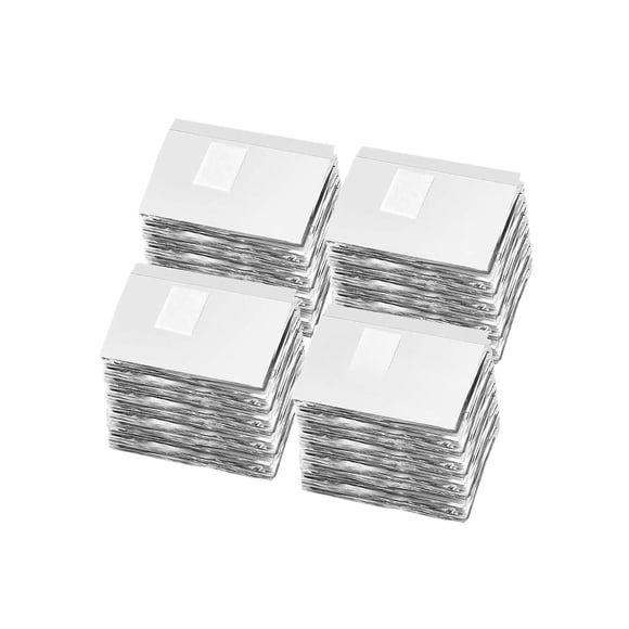 400 unidades de láminas quitaesmalte, herramienta versátil, compacta y portátil para remojar y decorar uñas.