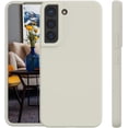 thumbnail image 2 of Galaxy S21 FE 5G Case, Liquid Silicone Gel Rubber Bumper Slim Shockproof Protective Phone Case for Samsung Galaxy S21 FE 5G, Cream Stone, 2 of 12