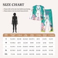 thumbnail image 4 of Disketp Happy easter Pajamas Set Long Sleeve Sleepwear Womens Button Down Nightwear Pj Sets-Medium, 4 of 7