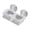 Clear-small, variant on Reptiles Feeders Bowl Verme Anti-Escape Bowls Suction Cup Feeders for Reptiles Lizards Bearded Dragon