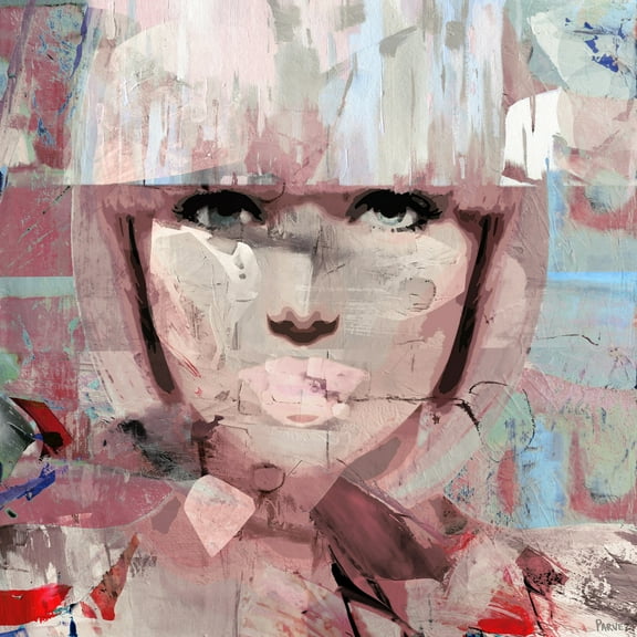 Parvez Taj "Retro Style" Painting Print on Wrapped Canvas