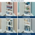 thumbnail image 5 of Sauder Homeplus Storage Cabinet Soft White Finish, 5 of 15