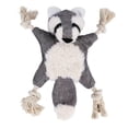thumbnail image 4 of Durable Plush Pet Toys: Indestructible Dog Chew Toys with No Stuffing - Squeaky Fox and Squirrel!, 4 of 4