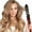 Red, variant on Holloyiver Rotating Hair Curling Iron,Ceramic Auto Hair Curler, Barrels Automatic Hair Styling Curler to Create Big Wavy Curls, 5 Min Fast Complete Heat-UP Ceramic Coating