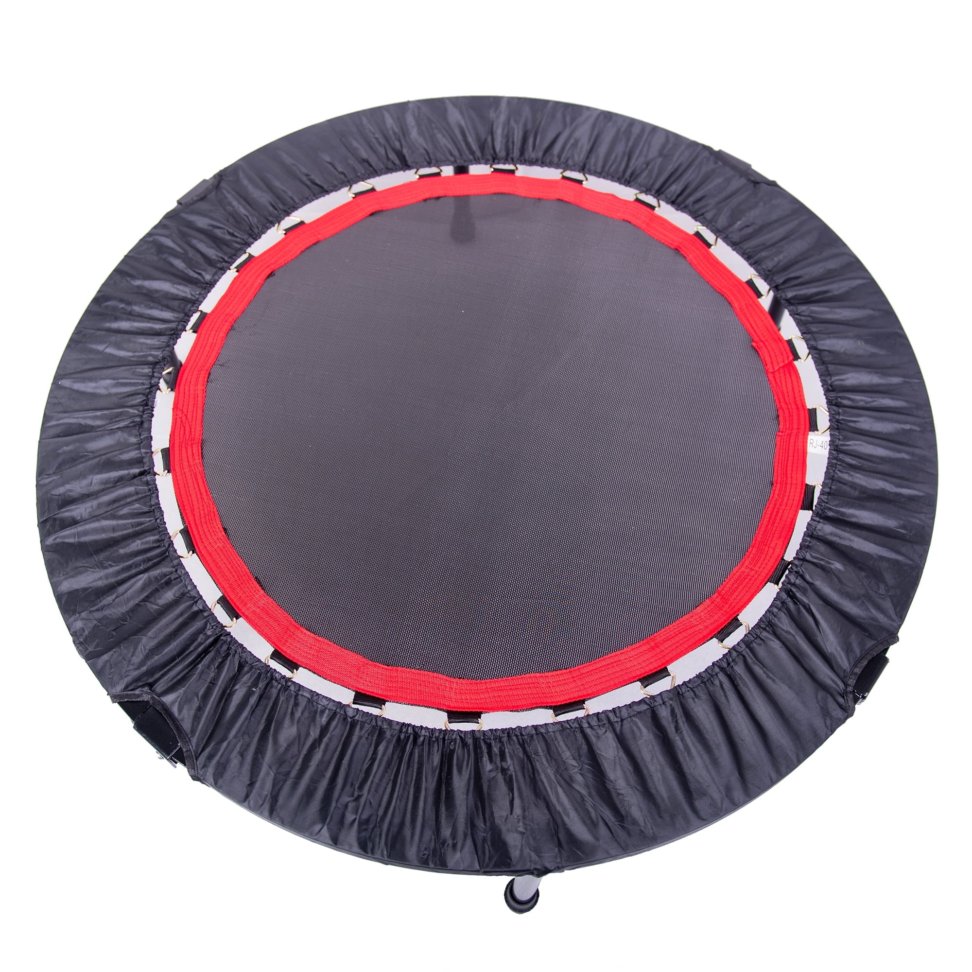 Aukfa Mini Trampoline for Adults Kids, 40" Foldable Fitness Rebounder with Safety Pad for Indoor Outdoor