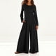 thumbnail image 2 of RKSTN Jumpsuits for Women Plus Size Zipper Wide Leg Romper Pants Womens Casual Solid Loose Fits Comfortable Zip Up Jumpsuit with Pockets, 2 of 9
