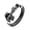 Silver-S02, variant on Terandius Double-Layer Black Leather Stylish Men's Bracelet, Men's Jewelry Gift