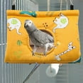 thumbnail image 3 of Cotton Parrot Lovely Hanging Hammock With Hooks Bird Thickened Warm House Sleeping Bed Bird Cage Accessories Convenient for Birds to Enter, 3 of 4