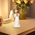 thumbnail image 3 of Sunjoy Tech Garden Ornaments Angel Elf Resin Crafts Fine Workmanship Good Luck Charm Figurine Decorative Ornaments, 3 of 8
