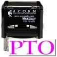 thumbnail image 1 of Self-Inking PTO Stamp with Purple Ink, 1 of 4