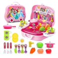 thumbnail image 1 of Caja de almacenamiento de cosméticos de simulación de cosplay, juego de juguetes lavables para niños., 1 of 1