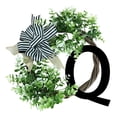 thumbnail image 1 of Unique Last Name Year Round Front Door Wreath With Bow Welcome Sign Garland 26 Letter Farmhouse Wreath For Front Door Spring All Mini Window Battery Powe Wreath Lights Solar Powe Wreath, 1 of 3