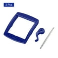 thumbnail image 3 of Unique Bargains Watch Strap Clasp Replacement Plastic Buckle for 20mm Width Watch Bands Blue 2 Pack, 3 of 5