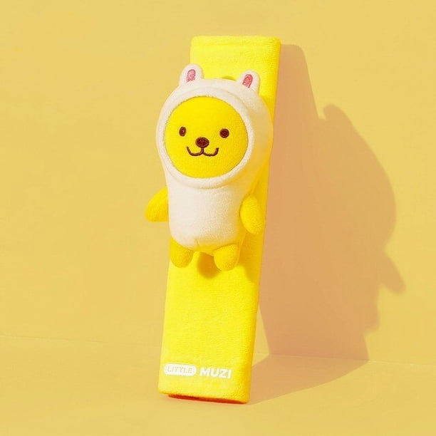 NEW 2022 Car Safety Belt Cover Lovely Korean Cartoon Character Safety