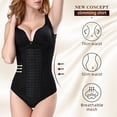 thumbnail image 2 of Shapers Ladies Body Shaper Zip Open Chest Bodysuit, 2 of 8