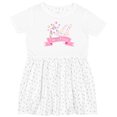 thumbnail image 3 of Inktastic I'm Four Cute Unicorn 4th Birthday Girls Toddler Dress, 3 of 5