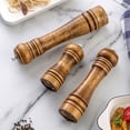thumbnail image 3 of Wood Manual Salt Pepper Mill Grinder Ceramic Seasoning Kitchen Lot C0 Z5F1, 3 of 9