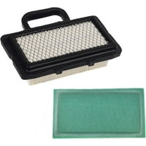 HQRP Air Filter Kit for John Deere 125 135 145 LA135 LA120 LA130 LA135 LA140 LA145 LA150 LA155 X130R Tractor