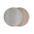 thumbnail image 3 of Beatriz Ball VIDA Croc Reversible Round Placemats Set of 4  16" Silver Gold, 3 of 6
