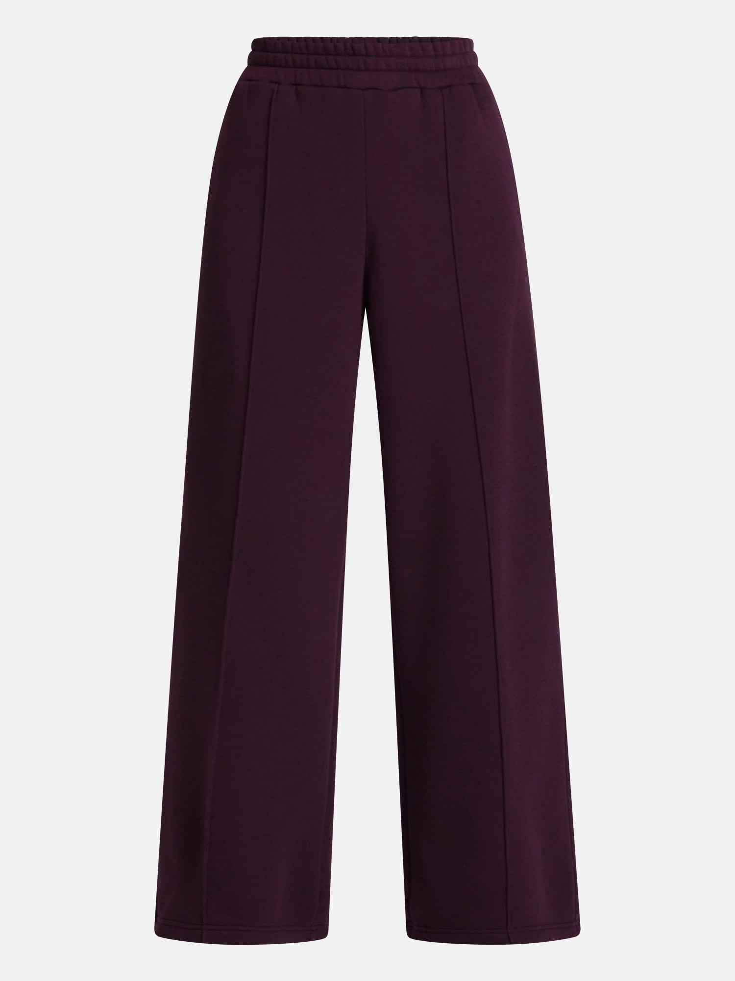 Athletic Works Women's and Women's Plus Pintuck Wide Leg Fleece Pants, 30" Inseam, Sizes XS-4X